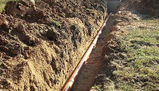 Копка траншей для водопровода в Дмитрове: цена за метр от 917 руб.