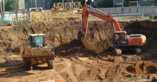 Котлован для дома Дмитров, цена от 306 руб./м3.